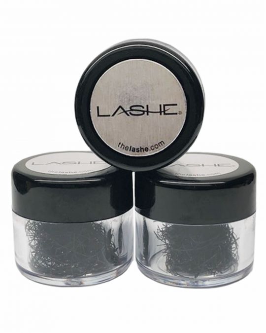 Individual Black Lash Extensions (1/2 gram Jar) (BUY 5 GET 1)